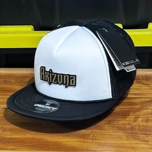 Decky Arizona Black and White Trucker Hat